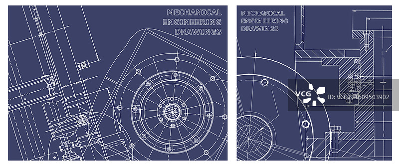 工程集封面传单横幅背景图片素材