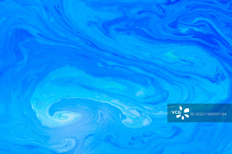 流动的油漆彩色液体图片素材