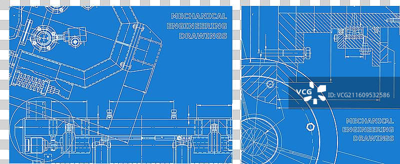 工程集封面传单横幅背景图片素材