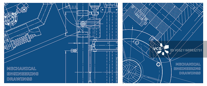 工程集封面传单横幅背景图片素材
