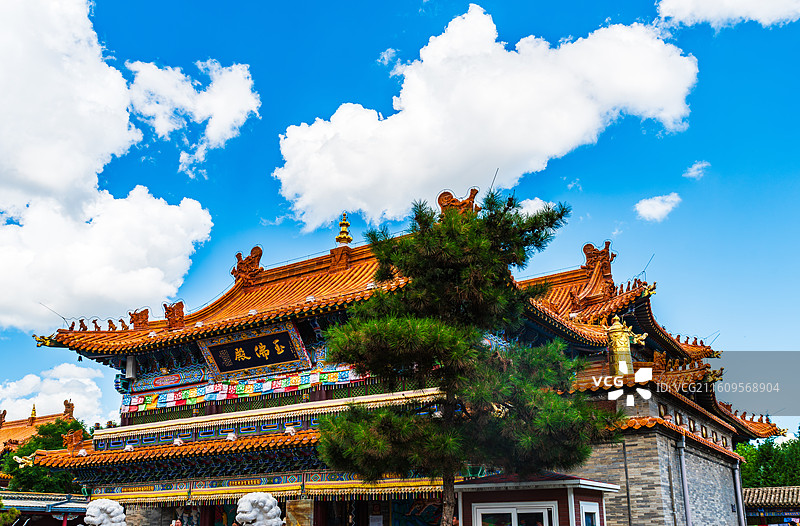 内蒙古呼和浩特大召寺图片素材