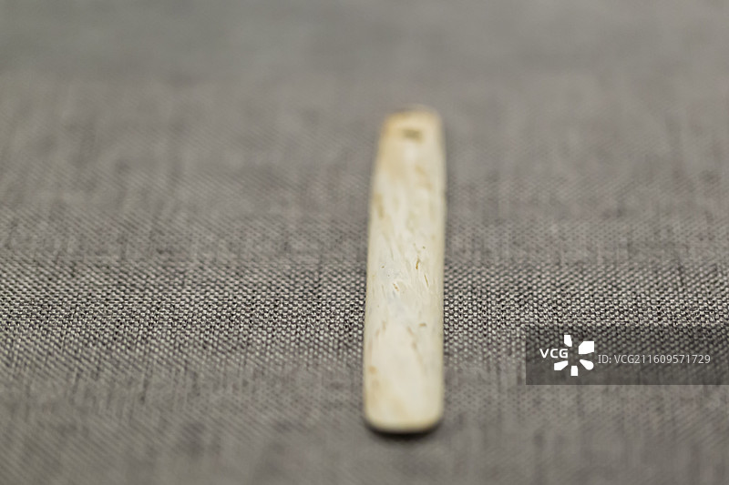 玉匕形器 新时期时代兴隆洼文化 中国考古博物馆图片素材