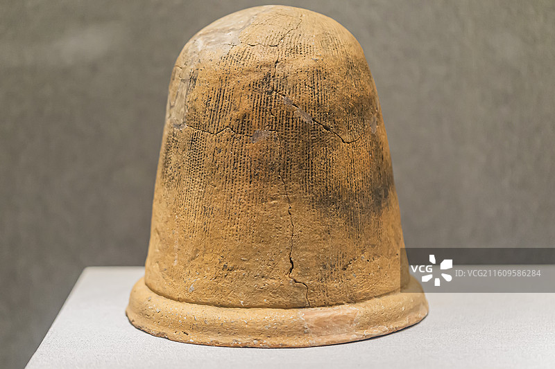 陶釜 战国中期 行唐县博物馆图片素材