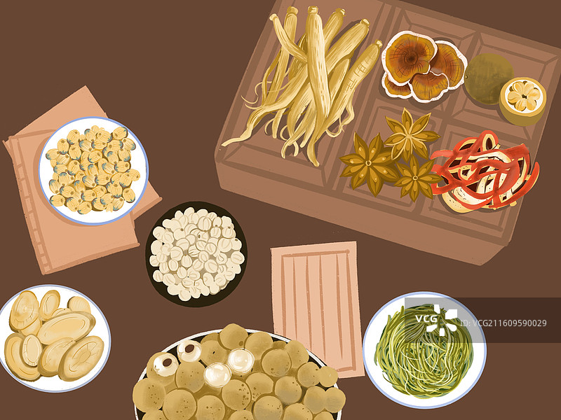 中药食材图片素材