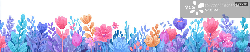 【AI数字艺术】白色背景下彩色装饰的特写镜头图片素材