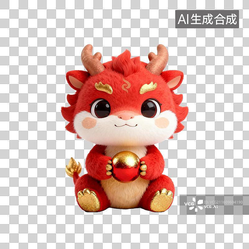 【AI数字艺术】年兽-中国节日年俗元素图片素材