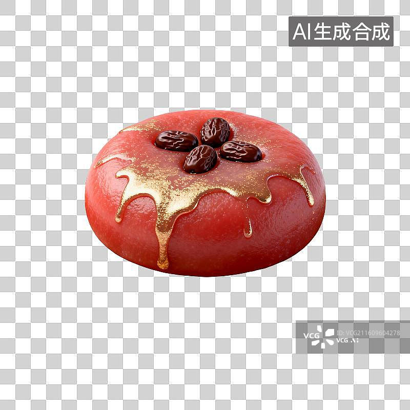 【AI数字艺术】年糕-中国节日年俗元素图片素材