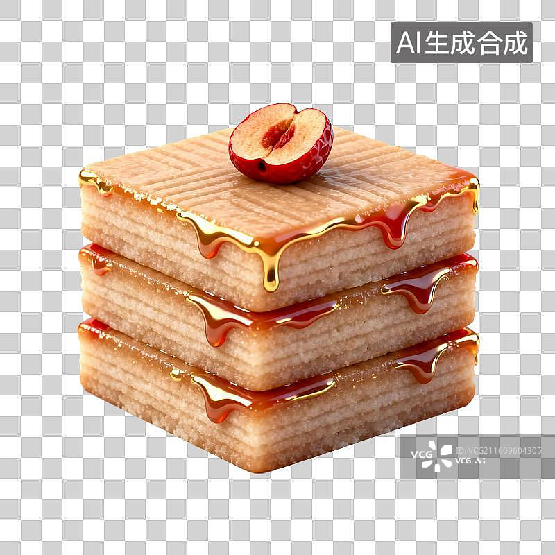 【AI数字艺术】年糕-中国节日年俗元素图片素材