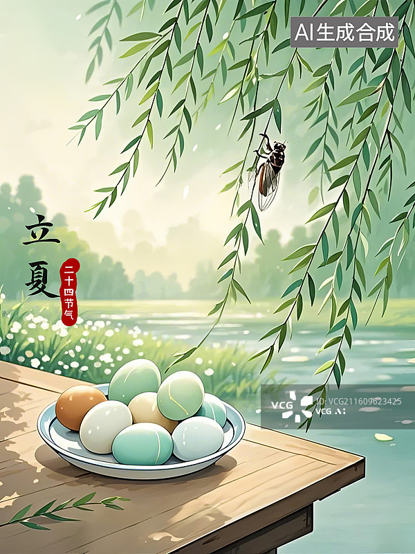 【AI数字艺术】立夏图片素材