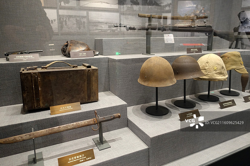 山东枣庄铁道游击队纪念馆展陈图片素材