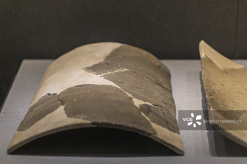 陶鼎 战国中期 行唐博物馆图片素材