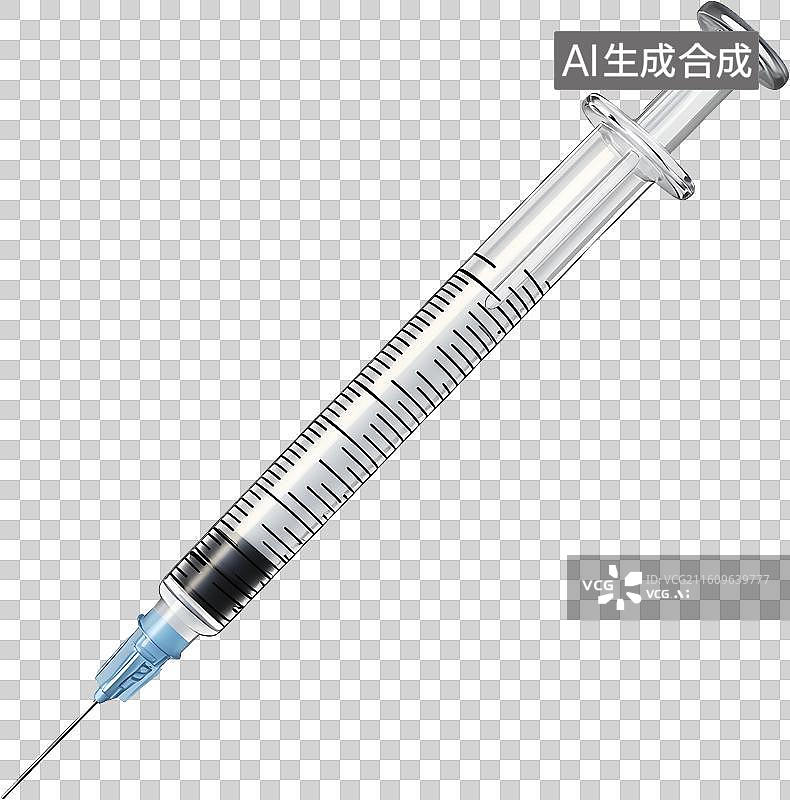 【AI数字艺术】3D卡通注射器图片素材