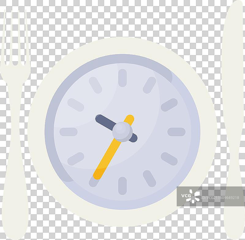 节食计划的彩色扁平化设计概念图片素材