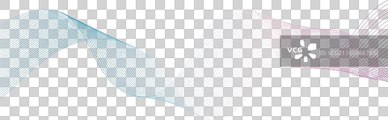 数字科技横幅，背景为紫蓝色图片素材