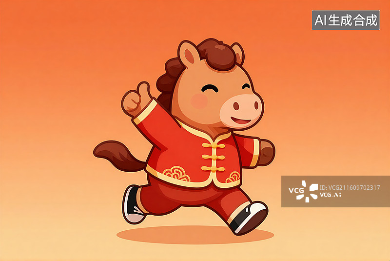 【AI数字艺术】马年春节主题图片图片素材