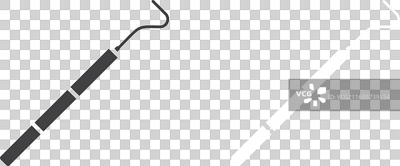 牙科洁牙器图标图片素材