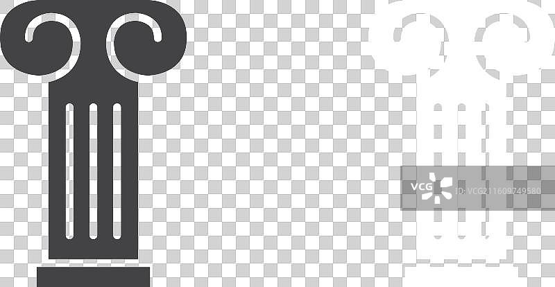 柱子图标图片素材