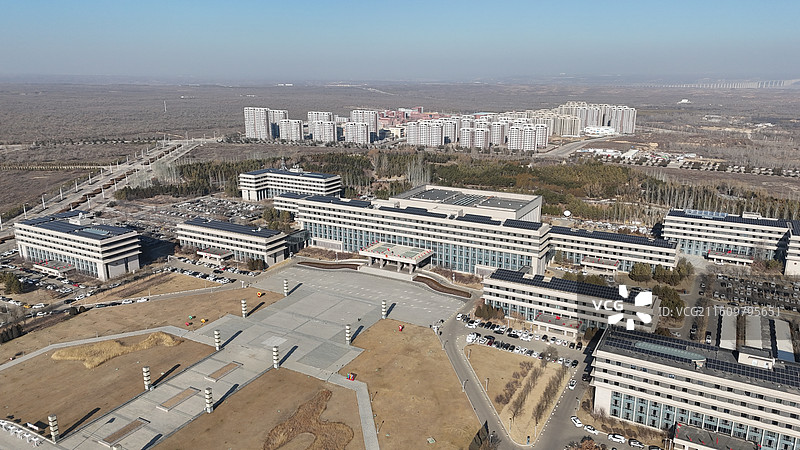鄂尔多斯准格尔旗大路工业园准格尔旗新办公区行政中心千亿县图片素材
