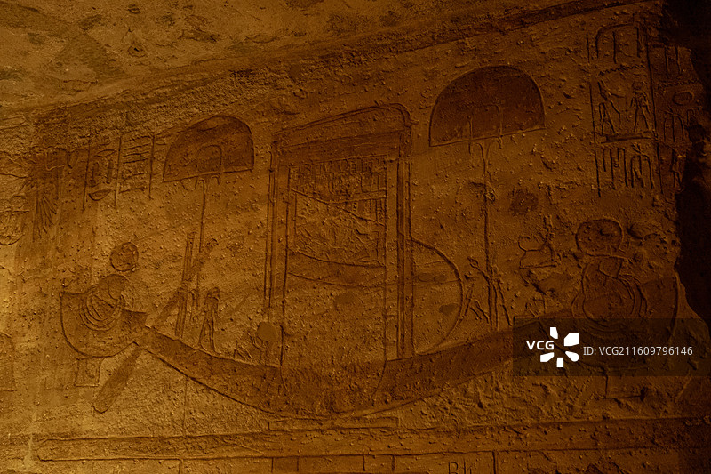 埃及（阿斯旺）阿布辛贝神庙图片素材