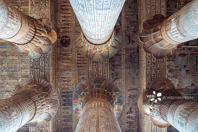 埃及埃斯那神庙（库努姆神庙）图片素材