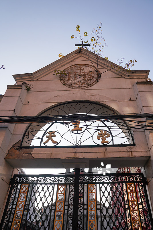 上海 圣约瑟教堂 洋泾浜天主堂 若瑟堂 天主教堂图片素材