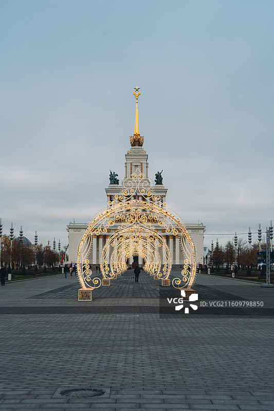 俄罗斯国家经济成就展图片素材