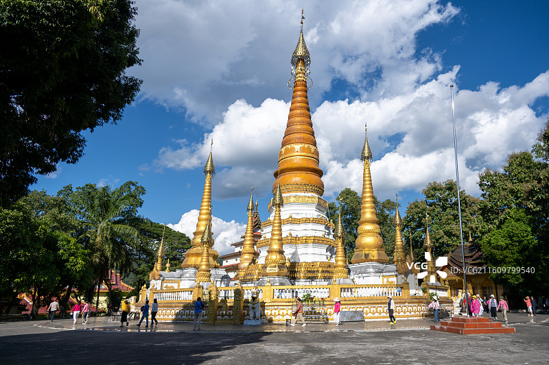 德宏州瑞丽市姐勒金塔图片素材