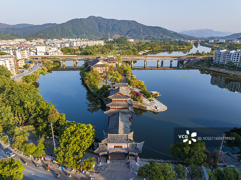 桂林永福县城风光图片图片素材