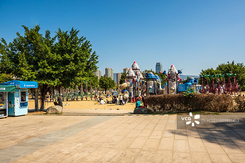 福州三江口生态公园福娃天地儿童游乐场晴.jpg图片素材