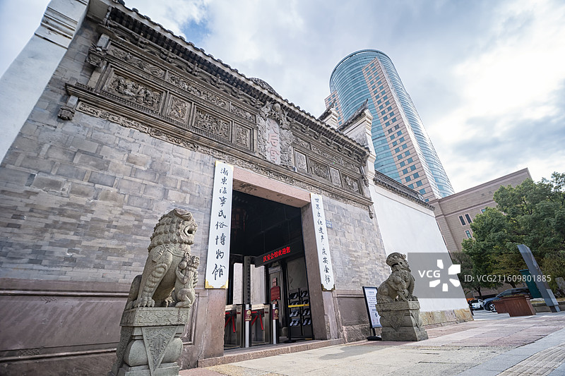 浙江宁波庆安会馆天后宫安澜会馆图片素材