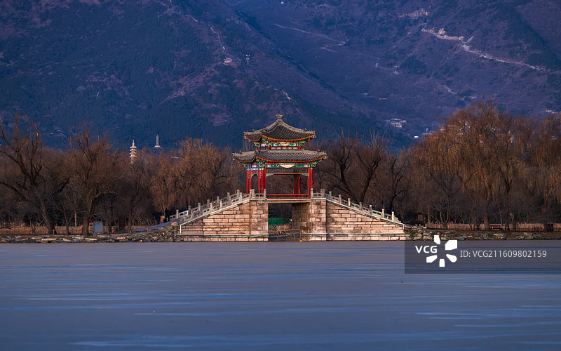 冬季颐和园图片素材