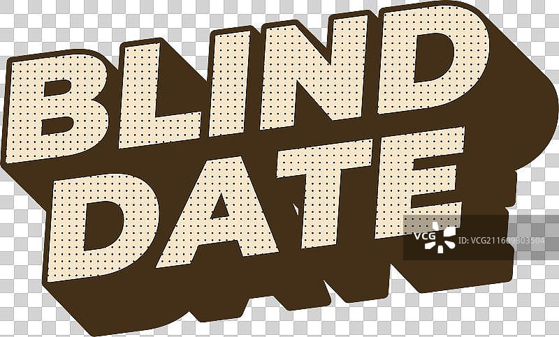 3D风格的盲盒文字特效，带有眼睛图片素材