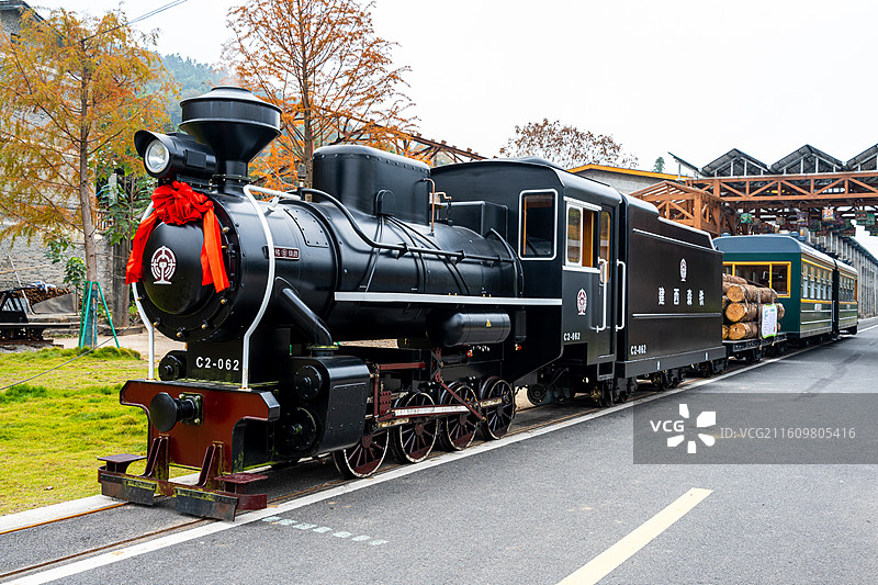 建西森林小火车图片素材