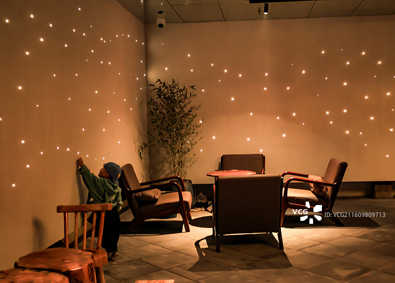 路桥十里长街镜谷市咖啡图片素材