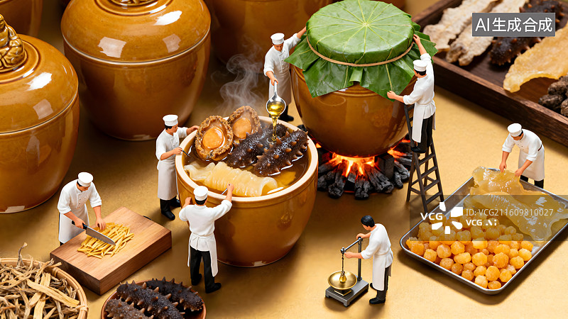 【AI数字艺术】佛跳墙图片素材