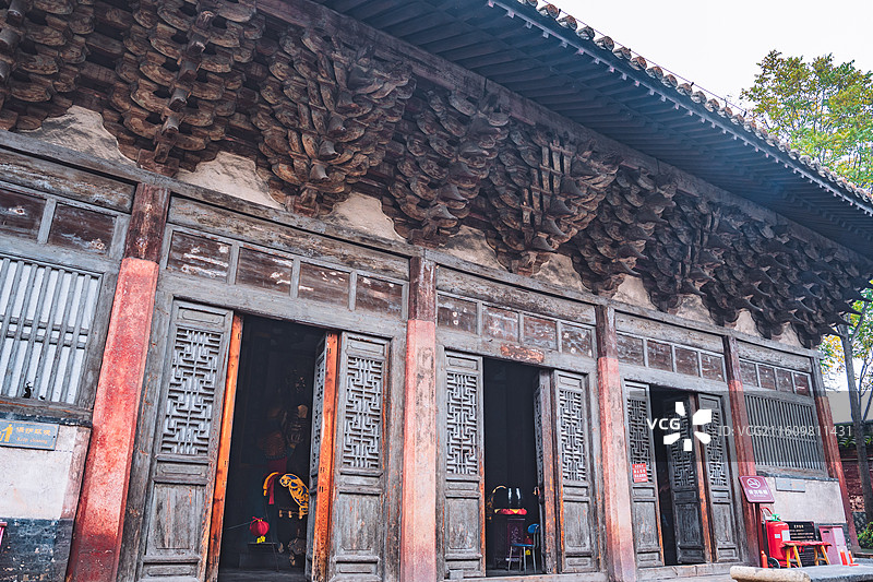 山西长治玉皇观五凤楼图片素材