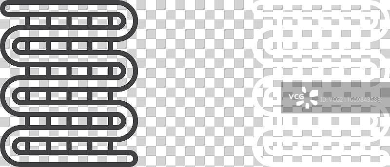 冷凝器盘管图标图片素材