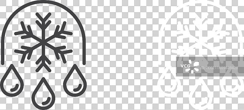 除霜图标图片素材