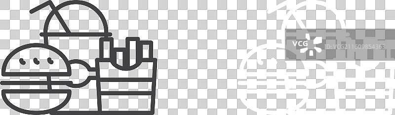 快餐图标图片素材