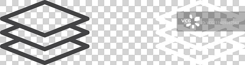 图层图标图片素材