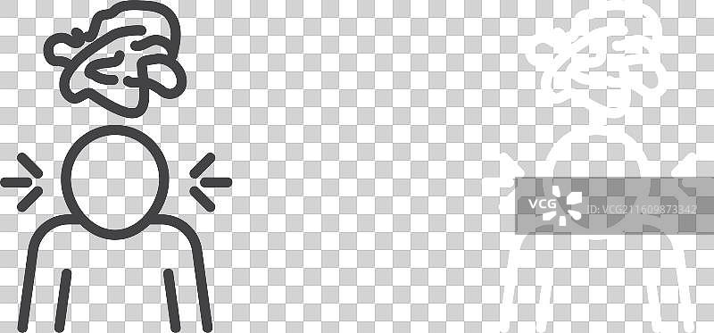 精神障碍图标图片素材