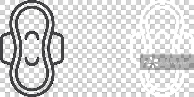 卫生巾图标图片素材