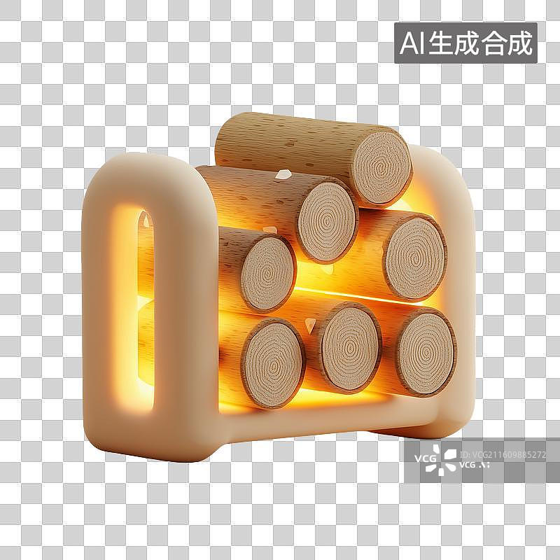【AI数字艺术】可爱玩具柴架图片素材