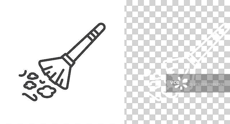 扫地图标图片素材