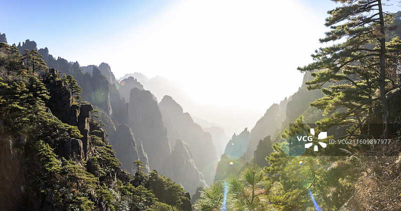 安徽黄山西海大峡谷图片素材