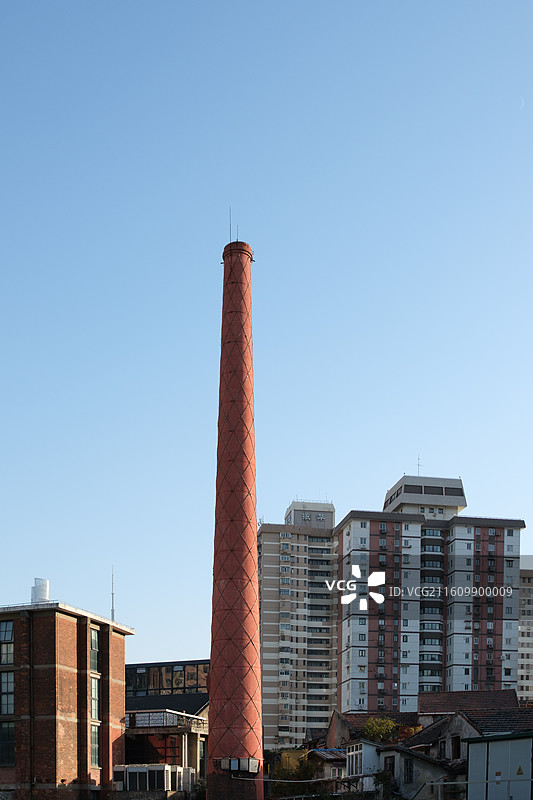 上海虹口区老街道 1933图片素材