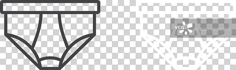 内裤图标图片素材