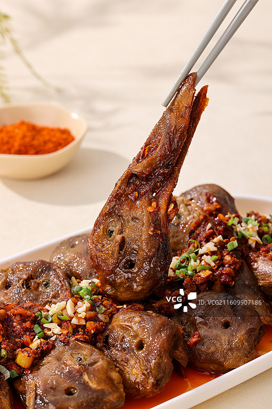 麻辣鸭头图片素材