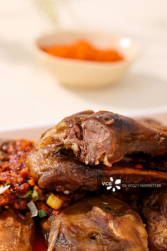 麻辣鸭头图片素材