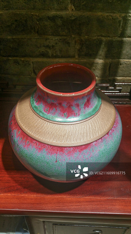 河南禹州神垕镇钧瓷艺术品图片素材